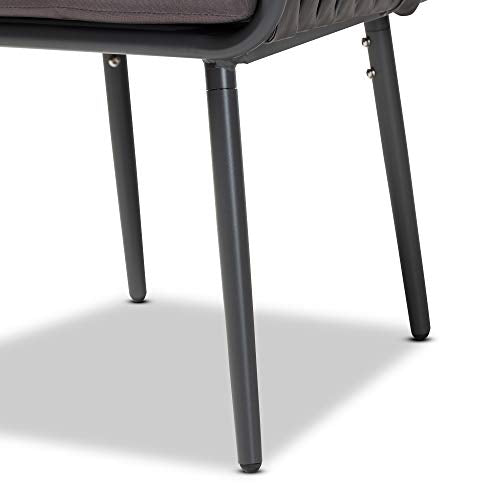 Baxton Studio Sectional Sofas, Grey