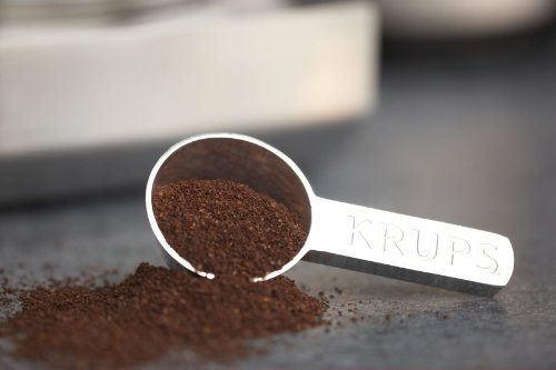 KRUPS XP5220 Pump Espresso Machine with KRUPS Precise Tamp Technology and Stainless Steel Control Panel, Black