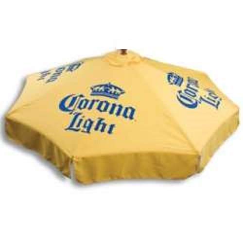 Corona Light 9 Foot Beer Patio Umbrella Market Style