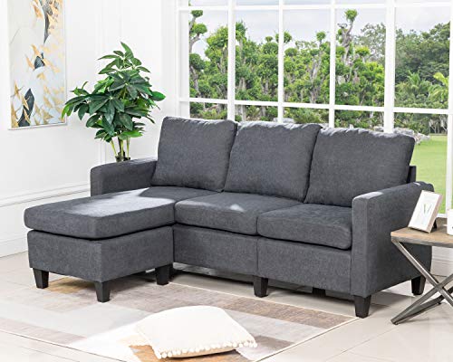 FDW Sofa Sectional Sofa for Living Room Futon Sofa Modern Sofa Couches and Sofas Furniture Set Sofa Set Fabric Sofa Corner Sofa Upholstered Contemporary