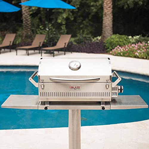 Blaze Professional LUX Marine Grade Portable Propane Gas Grill - BLZ-1PRO-PRTMG-LP
