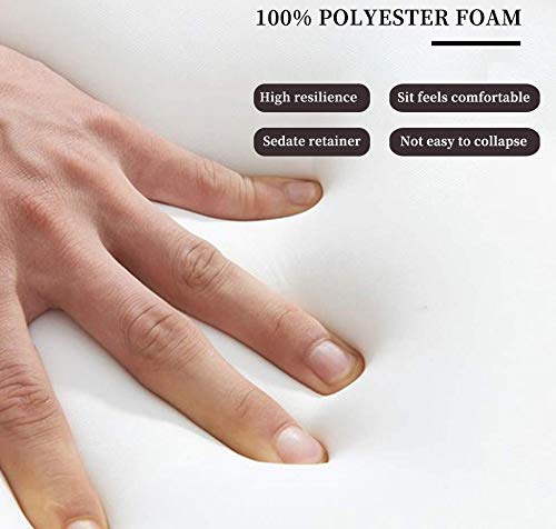 YYAO Living Room Sofa Loveseat Sofa Couch Soft Velvet Modern 2 Seater Sofa Living Room Furniture with Armrest and Pillows,Blue