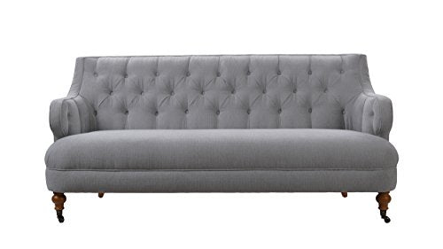 Jennifer Taylor Home Milano Sofa, Mineral Gray