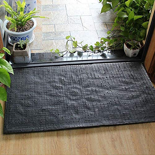 Electric oven New Natural Coconut Palm Non-Slip Wear Resistant Rubber Frame Floor Entrance Door Mat Suitable for Indoor/Outdoor (60W X 90L)