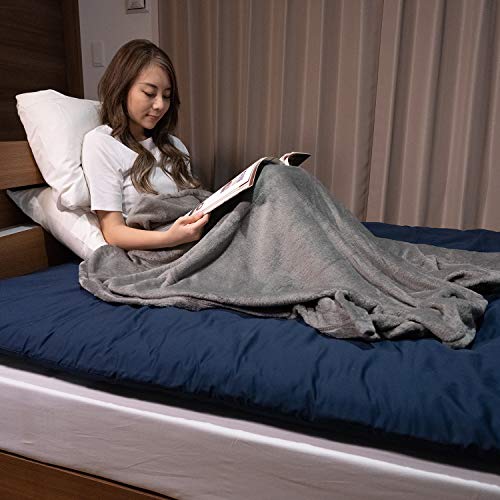 FULI Japanese Traditional Shiki Futon (shikibuton) High Grade Floor Mattress, Queen. Made in Japan