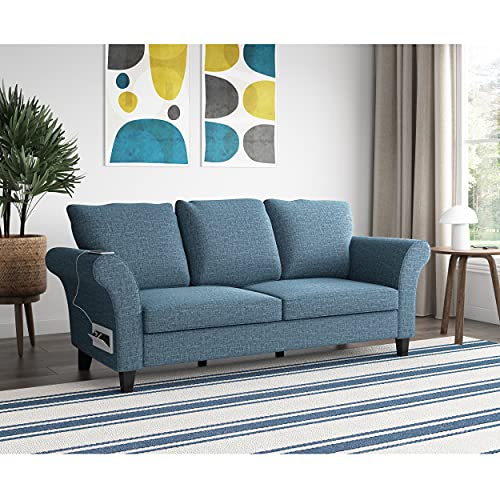 Domesis Ridgway Sofas, Caribbean Blue Multi-warp