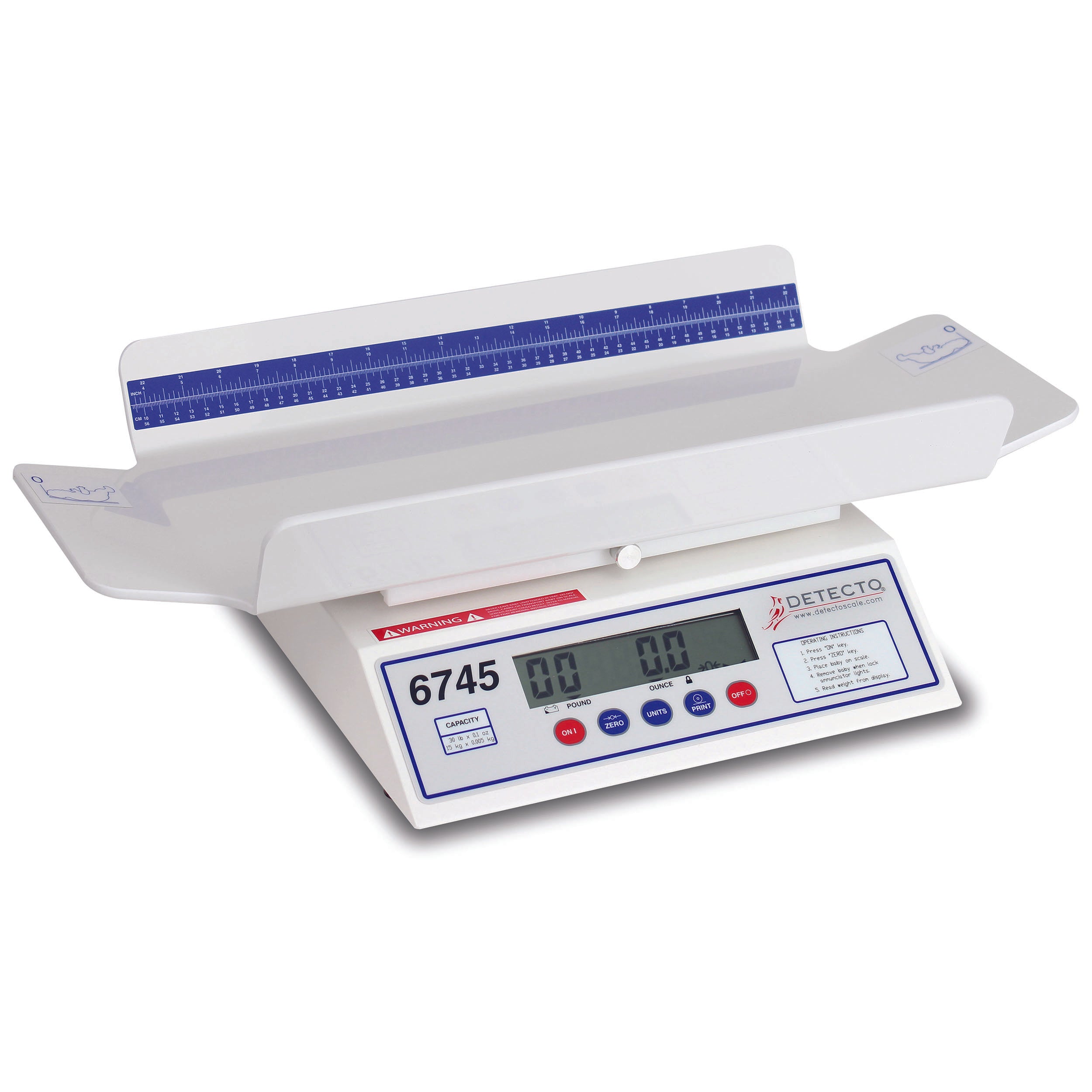 Detecto 6745 Digital Baby Scale