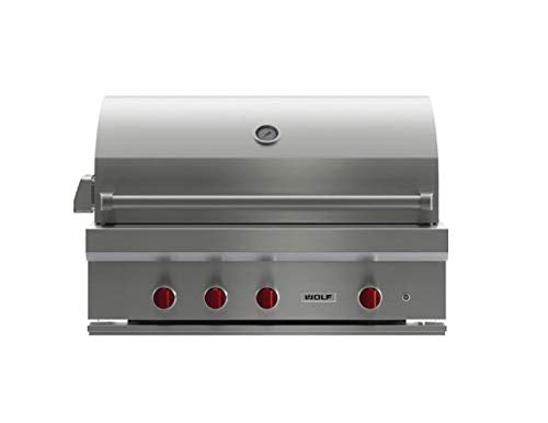 Windproof Covers 42” Heavy Duty Vinyl Cover Designed to fit Wolf Built-in Grill