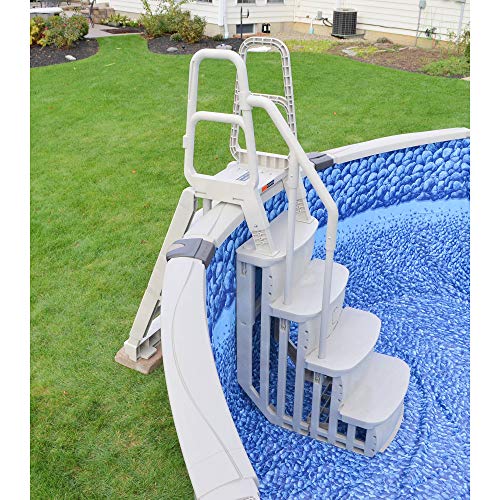 Main Access 200100T Above Ground Swimming Pool Smart Step/Ladder System w/Pad