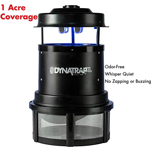 DynaTrap DT2000XL Extra-Large Insect Trap 2 UV Bulbs, 1 Acre, Black & Insect Trap (DT2000XLP), XL, Black