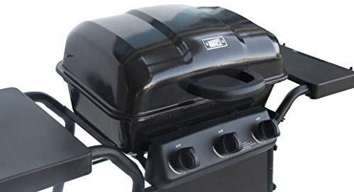 Gas Grill 3 Burner Space Saver