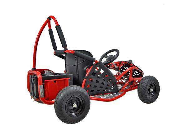 Go-Bowen XW-EGK1-R Baja 1000W 48V Electric Kids Go-Kart Red New