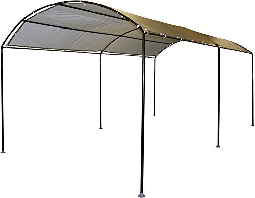 ShelterLogic Outdoor 10' x 18' Monarc Gazebo Canopy with Waterproof and Sun Protection Shade Cover