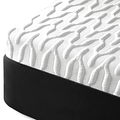 CHITA 11 Inch Cool Gel Fiberglass Free Memory Foam Mattress in a Box,Full Size Ice Cooling Fabric Mattress,365 Night Trial,10 Years Warranty,CertiPUR-US Certified