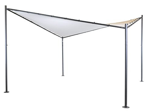 SORARA Garden Butterfly Gazebo Soft Top Outdoor Canopy Gazebo Pavilion, 13'x 13', Sand