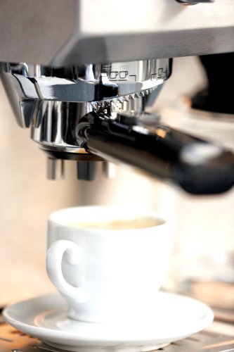 KRUPS XP5220 Pump Espresso Machine with KRUPS Precise Tamp Technology and Stainless Steel Control Panel, Black