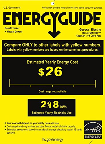 GE FCM11PHWW Chest Freezer
