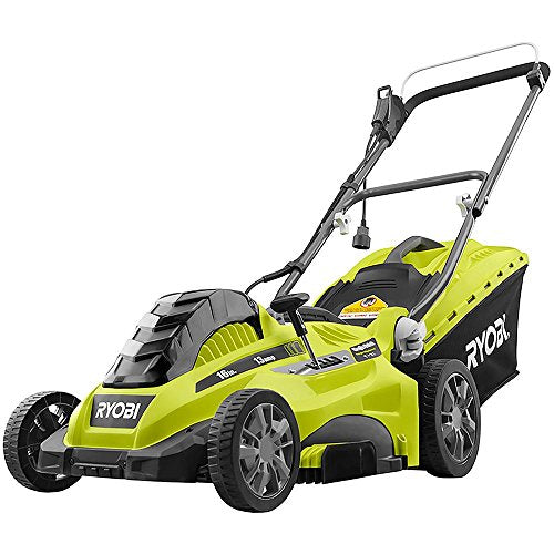 Ryobi 16 in. 13 Amp Corded Electric Walk Behind Push Mower (Renewed)