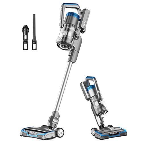 eureka Stylus Lightweight Cordless Vacuum Cleaner, 350W Powerful BLDC Motor for Multi-Flooring Deep Clean LED Headlights, Convenient Stick and Handheld Vac, Premium