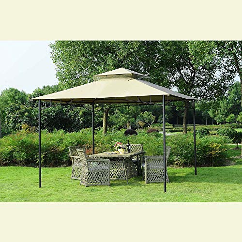 Sunjoy Replacement Canopy Set for Gazebo Model L-GZ136PST-8C