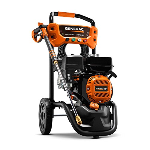 Generac 6922 2,800 PSI, 2.4 GPM, Gas Powered Pressure Washer