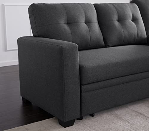 Devion Furniture Lenna Sofabed, Gray