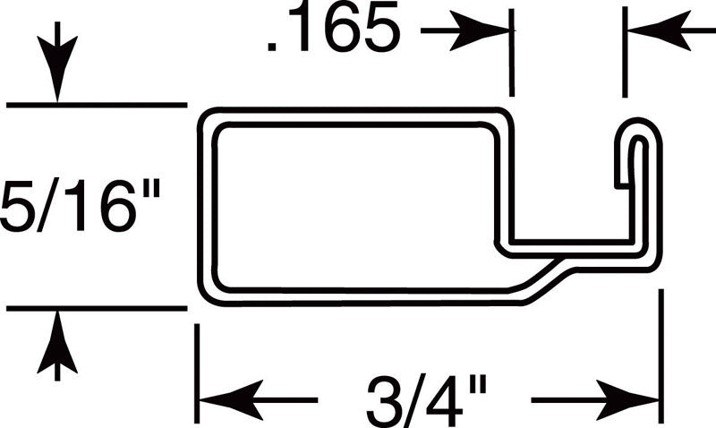 Prime-Line Screen Frame 3/4