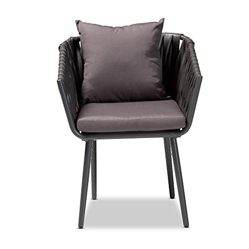 Baxton Studio Sectional Sofas, Grey