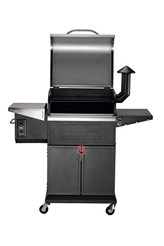 Z GRILLS ZPG-600D3E Grill & Smoker 8 in 1 Grill 600D3E Wood Pellet Grill & Electric Smoker BBQ Combo with Auto Temperature Control | 2021 Upgrade | 573 sq in Silver