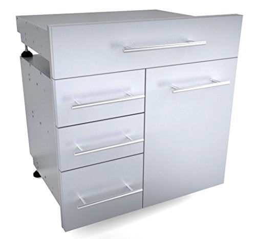 SUNSTONE DE-SD30 Designer Series Raised Style Height Single Drawer, 30