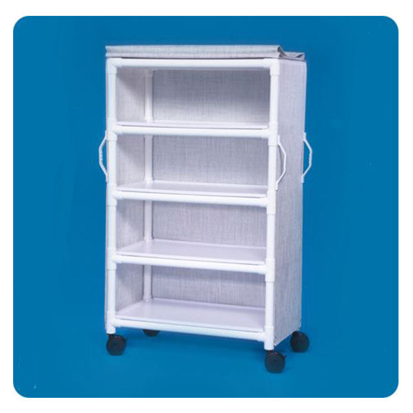 IPU 4-Shelf Deluxe Linen Cart - 36