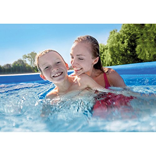 Longwei Swimming Pool Thicken Large Adult Paddling Pool   Family Child Swimming Pool 39684CM Dish Shape 3-5 People Blue