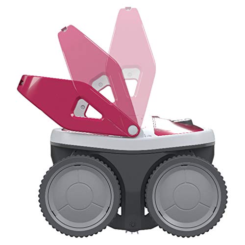 BWT B200 Robotic In Ground Swimming Pool Vacuum Cleaner with 4 PVA Brush Wheels and 1 Rotating PVC Brush for 646 Square Foot Pools