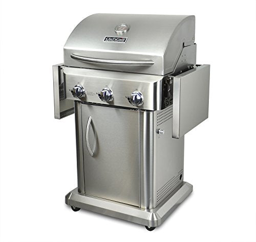 Chef's Grill RT2417S-1 3-Burner 36000-BTU Liquid-Propane Gas Grill, Stainless Steel, 552 sq. in.