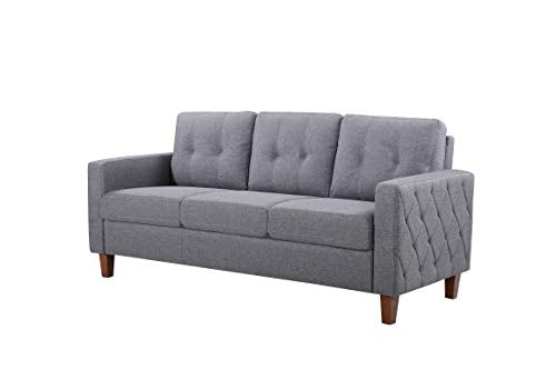 US Pride Furniture S5389-S-USP Sofas, Dark Grey