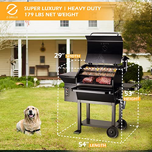 Z GRILLS Wood Pellet Grill BBQ Smoker (10002B)