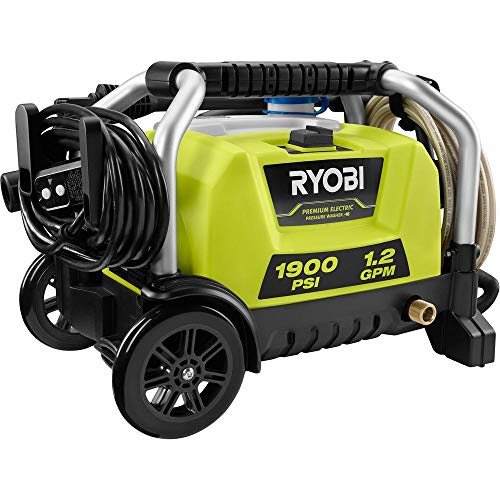 RYOBI RY1419MTVNM-SC 1900 PSI 1.2 GPM Cold Water Wheeled Electric Pressure Washer with 12 in. Surface Cleaner