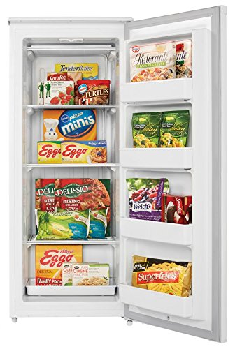 Danby Designer Energy Star 8.5-Cubic Feet Upright Freezer in White, DUFM085A4WDD