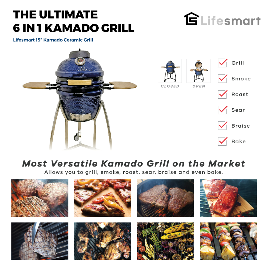 Lifesmart Kamado SCS-K15C 15