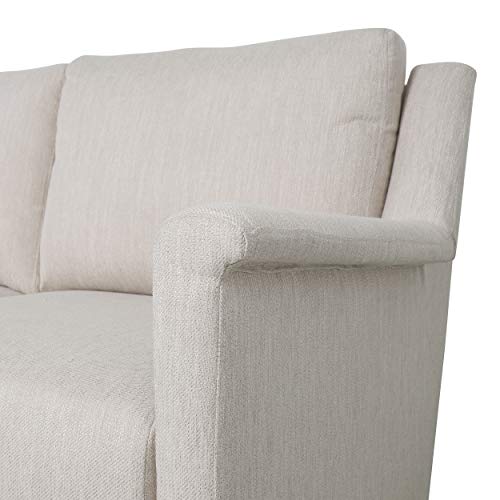 Christopher Knight Home Dupont 3 Seater Sofa, Beige + Espresso