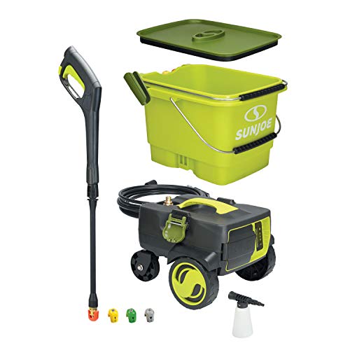 Sun Joe SPX6001C-XR 1160 PSI Max Cordless Pressure Washer, Kit (w/5.0-Ah Battery + Quick Charger)