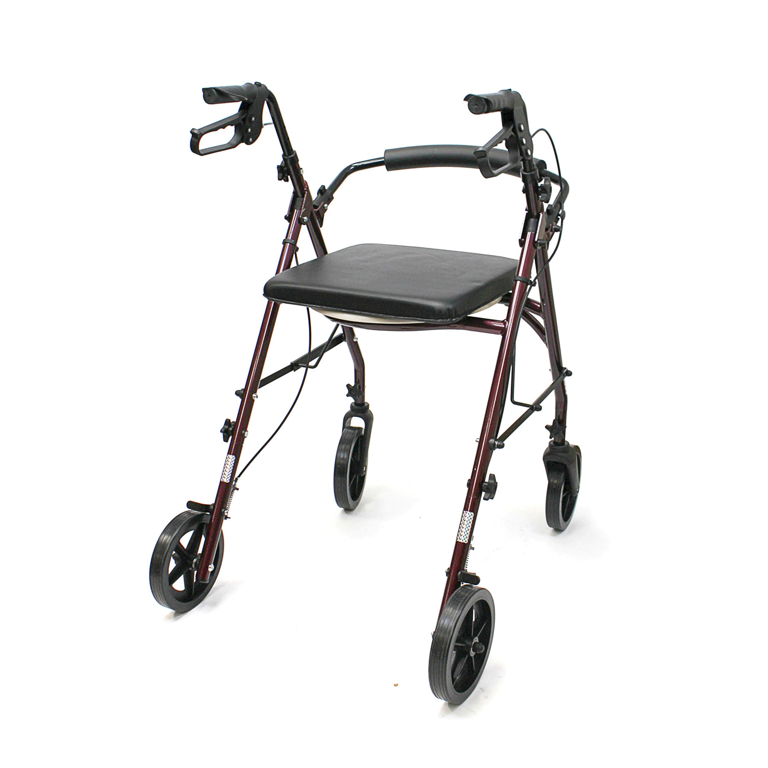 Free2Go Over-the-Toilet Rollator Walker with Toilet Seat