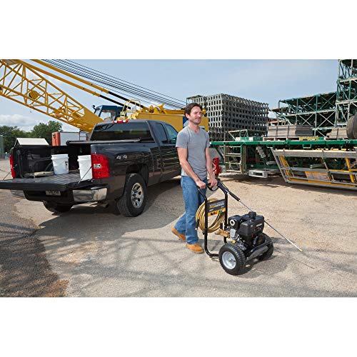 Briggs & Stratton PRO3600 3600 MAX PSI at 2.4 GPM Professional Grade Gas Pressure Washer with VANGUARD Engine, 35-Foot Steel-Braided Hose, and 5 Quick-Connect Nozzles