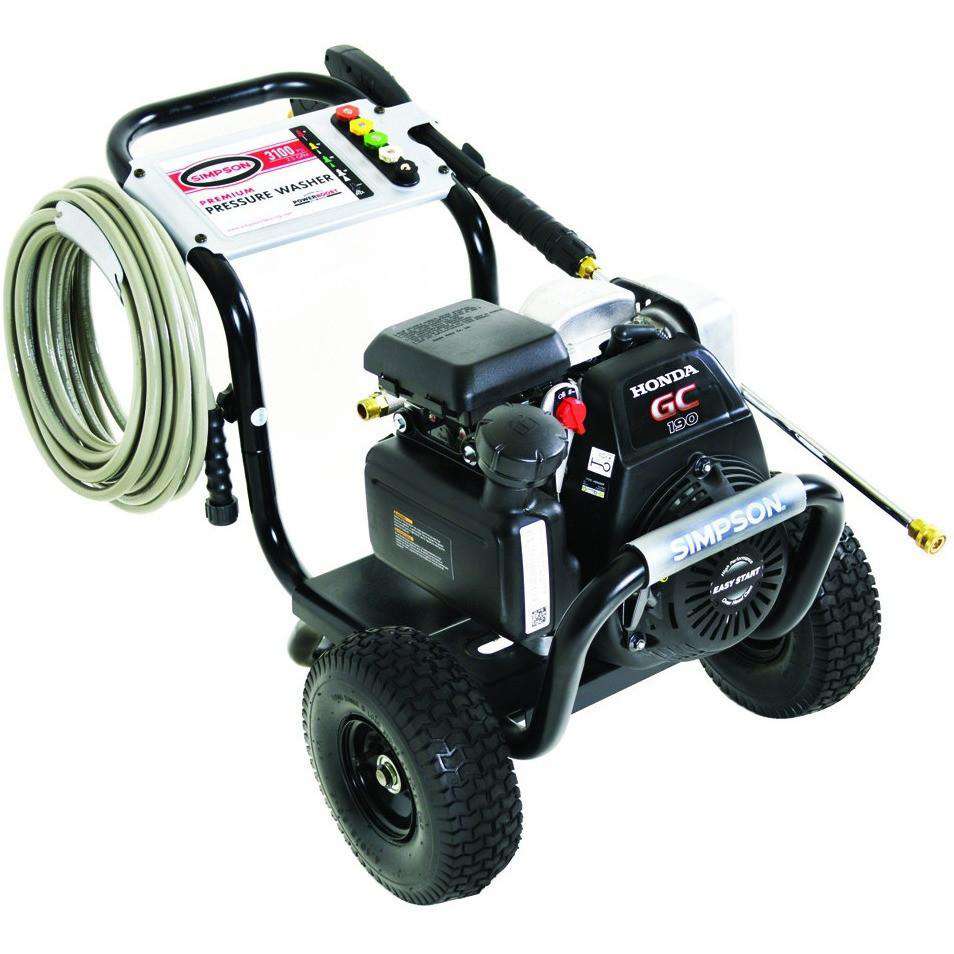 Simpson MSH3125 MegaShot 3100 PSI 2.5 GPM Honda GC190 Gas Pressure Washer Manufacturer RFB