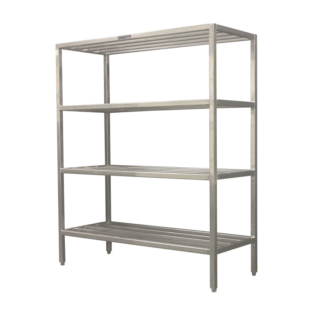 PVI Food Service Institutional All-Welded Square Bar Shelving