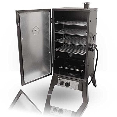 Smokehouse 9933-000-SILV Standard Gas Outdoor Smoker - Silver