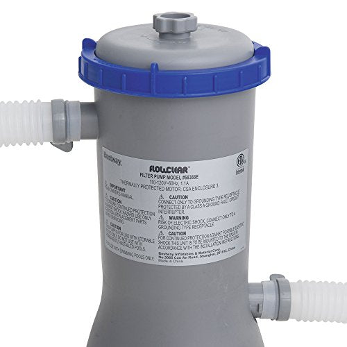 Bestway 15ft x 48in Steel Pro Frame Above Ground Pool w/Cartridge Filter Pump