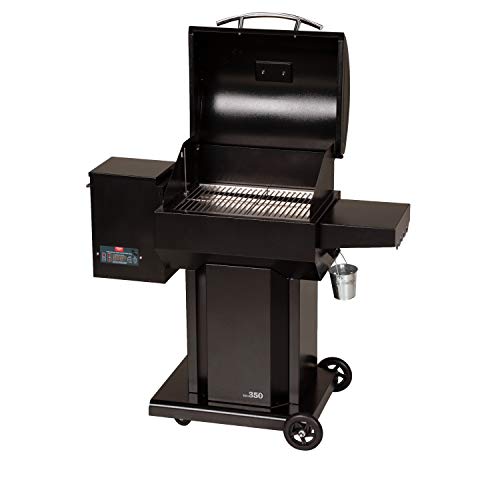 UNITED STATES STOVE CO USG350 Pellet Grill, Hooch, Black
