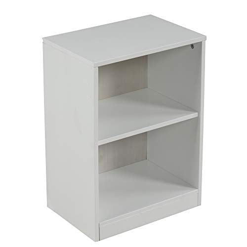 Harper&Bright Designs Twin Over Full bunk beds with Cabinet, Wood Twin Over Full Loft Bed L-Shaped with Ladder, No Box Spring Need (Loft Bed-White, Twin Over Full)