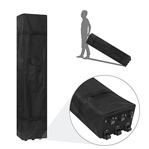 Diophros Outdoor Popup Canopy Tent, Gazebo Portable Shade Instant Tent 10x20 6 Person Adjustable Sunshade Tent with Carrying Bag for Party Car Sun Shade